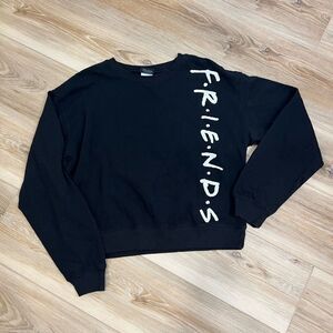 FRIENDS Black Sweatshirt Size Small